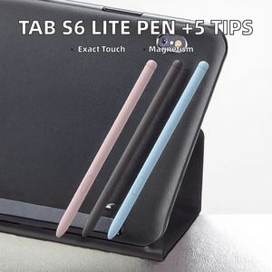 สำหรับเปลี่ยนปากกา <span class=keywords><strong>S</strong></span> <span class=keywords><strong>Pen</strong></span> ของแท็บ <span class=keywords><strong>S6</strong></span> <span class=keywords><strong>Lite</strong></span> พร้อมวัสดุพลาสติกที่มีแรงดึงดูดแม่เหล็ก รวมหัวปากกา 5 ชิ้น - Product Image 2