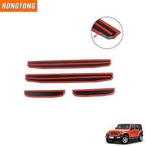 Heliar — accessoires internes <span class=keywords><strong>de</strong></span> voiture en alliage d'aluminium, bord <span class=keywords><strong>de</strong></span> <span class=keywords><strong>porte</strong></span> Anti-collision et anti-rayures, pour Jeep Wrangler JT Offre Spéciale +, 2018 - Product Image 4