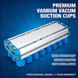 Ventosa Neumática Elíptica Integrada para Brazo Robótico, Ventosa de Esponja de Alta Succión para Chapa Metálica Industrial - Product Image 1