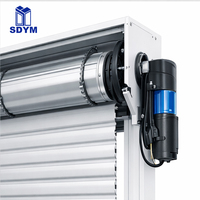 Volet roulant de sécurité en aluminium de haute qualité, imperméable, pare-soleil, pour devanture de magasin, volet roulant en aluminium pour fenêtre