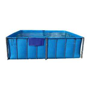 Bassin de pisciculture en PVC pliable pour l'élevage de saumons et l'aération des étangs - Product Image 2