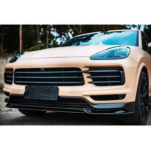 Kit de Carrocería para Cayenne 2018-2023 9Y0, Modificación y Mejora de Automóviles, Parachoques Delantero de Fibra de Carbono, Labio Delantero, Parachoques Trasero, Labio Trasero - Product Image 3