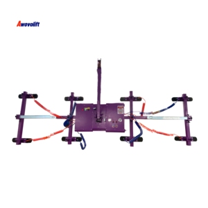 Awovolift Double Système Aspirateur Ventouse Levage Sandwich Conseil Ondulé Toit Équipement Grue 500 ou 750KG CE Double - Product Image 1