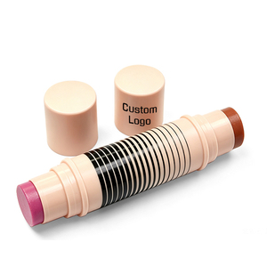 Barra de <span class=keywords><strong>Rubor</strong></span> y Bronceador OEM ODM, <span class=keywords><strong>Rubor</strong></span> Cremoso en Barra, Portátil, Higiénico, Retráctil, Cobertura Modulable - Product Image 4