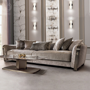 <strong>Italy</strong> Postmodern Luxury Italian Design High-End Modern Sectional Sofa Set Pure Genuine <strong>Leather</strong> for Living Room Furniture - Product Image 2