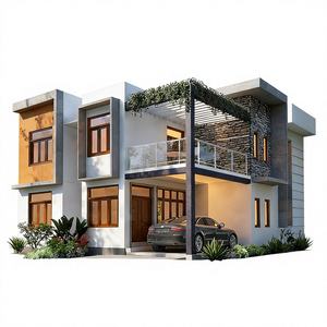 Bâtiment en structure légère en acier, résistant aux cyclones, conforme au code H1, immeuble de bureaux moderne, appartement pour la Nouvelle-Zélande - Product Image 1