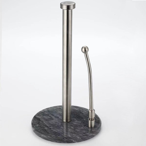 Toallero de papel para cocina, soporte de acero inoxidable para rollo de pañuelos, Base de mármol, accesorios de cocina - Product Image 1