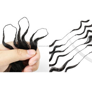 Offre Spéciale non traités Vrigin cheveux crus entièrement faits à <span class=keywords><strong>la</strong></span> main Crochet extensions de cheveux invisibilité et pas de pause nouvelle italie bouclés pour les femmes - Product Image 3