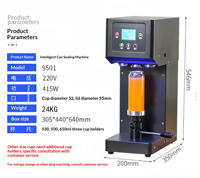 Machine de scellage de boîtes semi-automatique de haute qualité pour l'emballage de boissons et de produits, haute productivité
