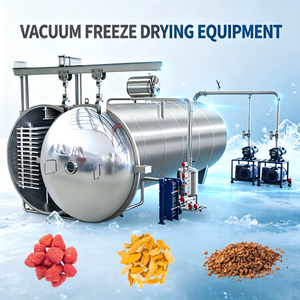 Máquina de Secado por Congelación <span class=keywords><strong>al</strong></span> Vacío de Frutas de Acero Inoxidable 304 de Alta Capacidad y Bajo Consumo Energético OEM para Limón y Café - Product Image 3