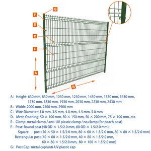 Vente directe usine : Clôture 3D à angle réglable pour pentes montagneuses et terrains accidentés, installation flexible, support robuste - Product Image 2
