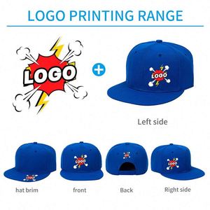 Casquette Snapback Hip-Hop 6 Panneaux Personnalisée avec Broderie – Style Urbain Populaire - Product Image 3