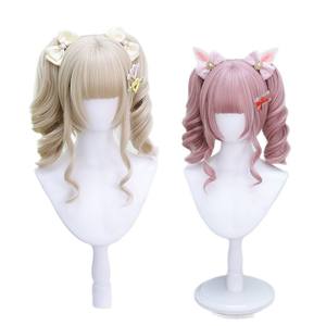 วิกผมยาวแบบเต็มศีรษะสไตล์โลลิต้าผมหยิกยาวไม่ใช้กาววิกผมคอสเพลย์สำหรับผู้หญิงเส้นใย kanekalon DM413 39 DM840 - Product Image 3