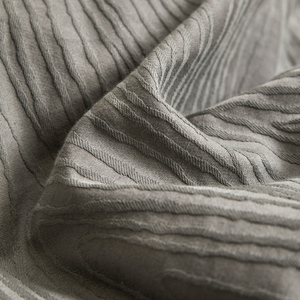 Juego de Ropa de Cama Jacquard de Color Sólido Simple, 100% Algodón, Funda de Edredón, Sábana Ajustable, Transpirable, para Uso Doméstico - Product Image 4