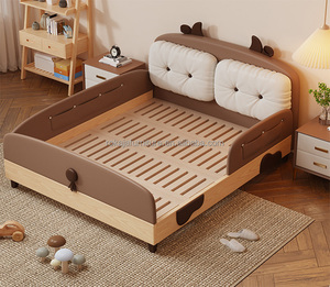 <span class=keywords><strong>Cama</strong></span> de plataforma con diseño de <span class=keywords><strong>vaca</strong></span>, <span class=keywords><strong>cama</strong></span> Popular de madera maciza para niños con barandilla, venta al por mayor, <span class=keywords><strong>cama</strong></span> individual ensamblada para niña y niño - Product Image 4