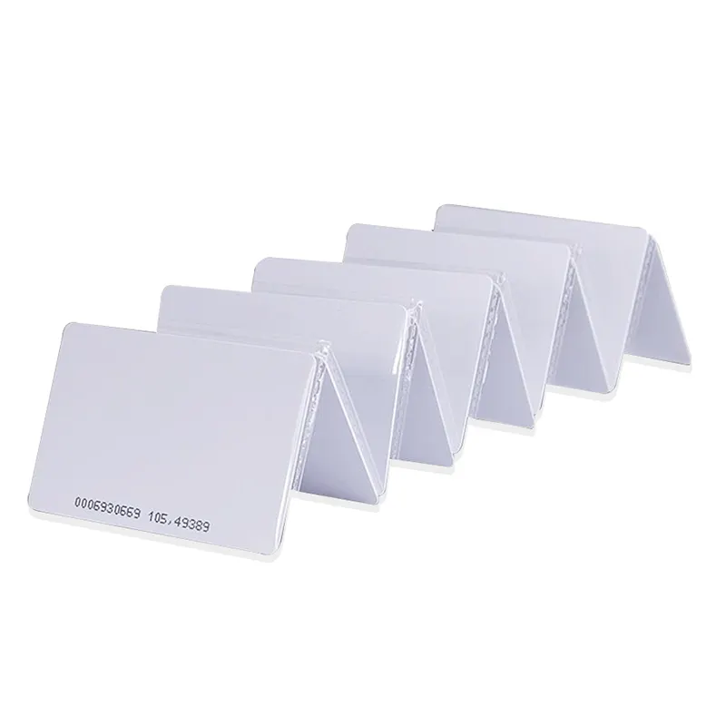 Wholesale Contactless Access Control ID Card 125khz Tk4100 Chip PVC Smart Blank Proximity RFID Card