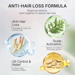 <span class=keywords><strong>Shampoo</strong></span> de Gengibre Antifinos e Para Crescimento Capilar de Marca Própria Natural Orgânico sem Sulfatos Para Engrossar e Antiqueda - Product Image 4