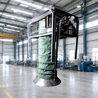 Silo de stockage mobile intégré avec chargeur de ciment en vrac, machine de chargement de camions à sacs de ciment tout-en-un, conception OEM automatique, moteur, garantie 1 an, 380V