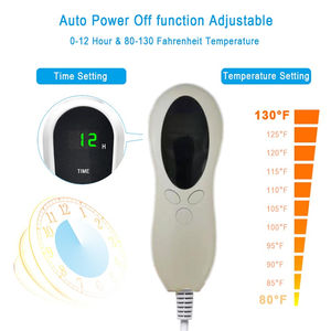 Электрическая грелка для домашних животных с автоматическим отключением-30*60 см безопасное нагревательное одеяло для помещений - Product Image 3