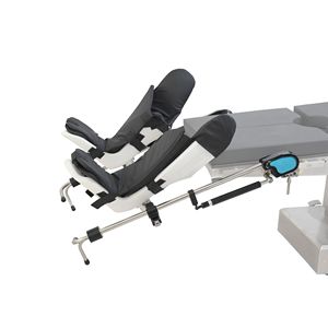 Support de jambe de type étrier Great Cause Lithotomy Position WYAM160 en acier inoxydable 304 et alliage d'aluminium pour table d'opération - Product Image 1