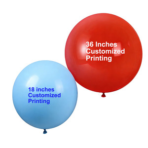 Ballons géants de 36 pouces, impression personnalisée de logo et de motifs pour la promotion d'entreprise, <span class=keywords><strong>activités</strong></span> en extérieur et en intérieur - Product Image 3