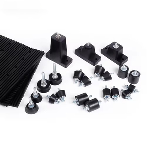 Amortiguador de Vibraciones de Goma Cuadrado para Aire Acondicionado, Precio de Fábrica, para Sistemas HVAC SRD100, SRD100 Air Condit - Product Image 2
