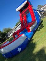Parc aquatique de 30 pieds de hauteur de qualité commerciale en gros géant enfants utilisé toboggan gonflable pour piscine adultes vente