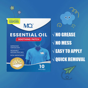 Patch aromatique corporel apaisant aux huiles essentielles, prix de gros, 10 patchs/boîte - Product Image 4