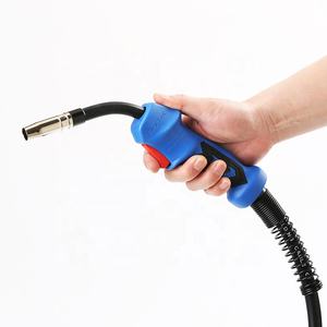 Torche de soudage <span class=keywords><strong>MB15AK</strong></span> Mig Mag avec connecteur Mi, torche BINZEL, raccord Euro, pistolet à gaz CO2, col de cygne flexible <span class=keywords><strong>MB15AK</strong></span> - Product Image 3