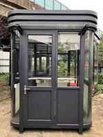 Meilleures ventes Hongqi Guard Post 1020 Square, casier de garde de sécurité préfabriqué portable en structure d'acier chinoise