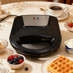 Machine à pain <span class=keywords><strong>et</strong></span> à petit-déjeuner multifonctionnelle pour la maison, appareil électrique à deux grilles pour sandwichs <span class=keywords><strong>et</strong></span> hamburgers, <span class=keywords><strong>gaufrier</strong></span> - Product Image 1