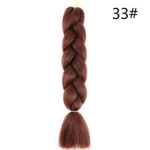 Frauen 24 Zoll Jumbo Braid Synthetic Hair Lot von 1 Stück gerade Frisur DIY Flechten Haar Großhandel für DIY Frisur - Product Image 4