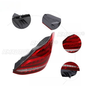 Left Right Rear <b>LED</b> Tail <b>Lights</b> Assembly Wide <b>Light</b> <b>Corner</b> Lamp For Mercedes Benz C-Class W205 2015-2018 2059060457 2059060357 - Product Image 5