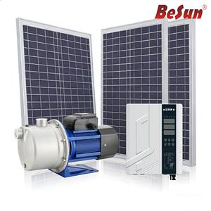 Pompa Solare BESU 1Hp 750W ACDC per Irrigazione Agricola, Pompa Centrifuga di Superficie ad Alta Portata, Prodotta con Energia Solare - Product Image 1