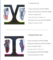 Support d'affichage magnétique flottant pour chaussures de sport, présentoir à lévitation magnétique pour chaussures, idéal pour l'exposition de bijoux de marque