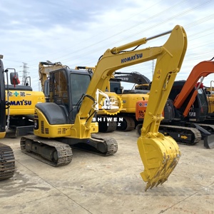 Mini-excavatrice PC55 Japon 5 tonnes, engin de terrassement sur chenilles, moteur japonais, garantie 1 an, état d'occasion 95% neuf, prix bas - Product Image 4