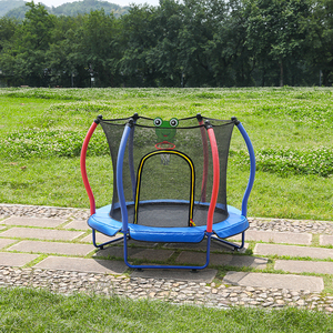 <span class=keywords><strong>Trampoline</strong></span> Zoshine pour enfants de 3 à 8 ans - <span class=keywords><strong>Trampoline</strong></span> pour tout-petits de 5 pieds <span class=keywords><strong>avec</strong></span> filet, balles océaniques, sac de boxe, <span class=keywords><strong>trampoline</strong></span> d'intérieur pour enfants - Product Image 5