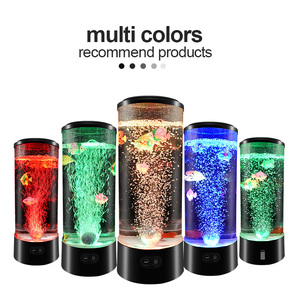 J&amp;R 15 Inch <strong>Jellyfish</strong> Lava Lamp Led Jelly Fish Aquarium <strong>Tank</strong> Night Light Color Changing <strong>Jellyfish</strong> Lamp - Product Image 5