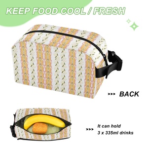 Hawaiian Collection Custom Stylish Durable Thermal Insulated Waterproof Portable Cooler Aloha Lunch Bag Picnic Bag - Product Image 2
