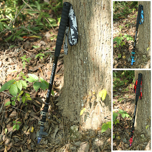 ไม้เท้าเดินป่า KODENOR Snow Leopard 4 Series คาร์บอนไฟเบอร์ แบบยืดหดได้สามท่อน พร้อมระบบล็อคภายนอก - Product Image 2