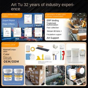 <span class=keywords><strong>Pintura</strong></span> líquida <span class=keywords><strong>para</strong></span> renovación <span class=keywords><strong>de</strong></span> paredes interiores Eggshell Light Art, <span class=keywords><strong>de</strong></span> aplicación automática, resistente al frotamiento, lavable, con revestimiento sin olor. - Product Image 4