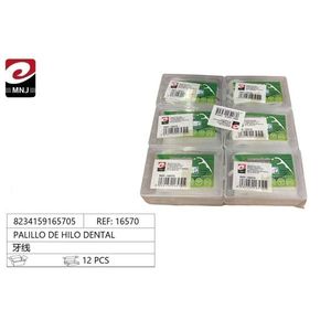 Palillo De Hilo Dental 12 Pcs Dental Flossers For Oral Care - Product Image 3