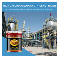 Apprêt en polyéthylène hautement chloré et couche de finition en polyuréthane-Peinture de bateau anti-corrosion robuste pour équipement industriel