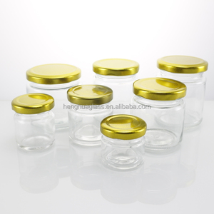 25ml 30ml 50ml <span class=keywords><strong>100ml</strong></span> 120ml <span class=keywords><strong>150ml</strong></span> 450ml lọ thủy tinh cho dầu dừa Mayonnaise đóng hộp Mứt Mật Ong Dưa Chua lưu trữ thực phẩm với nắp kim loại - Product Image 3