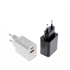 US EU Wall PD 5V 2A adattatore da viaggio rapido per telefono USB QC3.0 caricatore per cellulare USB con CE UL CCC