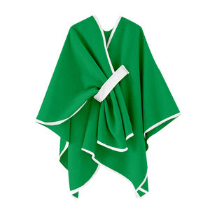 Kunden spezifisch gestrickter Schal Decke Sorority Cardigan Pullover Pullover Cross Open Front Poncho Strick pullover Poncho Schal Cape - Product Image 3