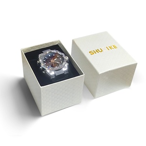 กล่องใส่นาฬิกาพลาสติกแบบพับได้รุ่นพิเศษ SHUAIKE รุ่น 00827 บรรจุภัณฑ์หรูหราสำหรับนาฬิกาและเครื่องประดับ ขายส่งกล่องนาฬิกา - Product Image 3