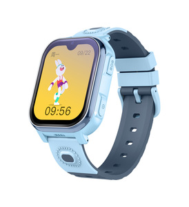 Montre connectée pour enfants A101 4G carrée en silicone, IP67, localisation magnétique LBS+GPS+WIFI, appels vidéo HD IPS, répondre aux appels - Product Image 3