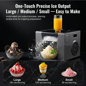 Machine à glace pilée <span class=keywords><strong>électrique</strong></span> commerciale Bingsu 60KG/24H, avec contrôle tactile, boîtier ABS+PP, style coréen - Product Image 6