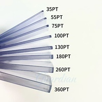 Porte-cartes de sport TCG de haute qualité, super épais, protection PVC Premium 3x4 pouces 180PT Toploader